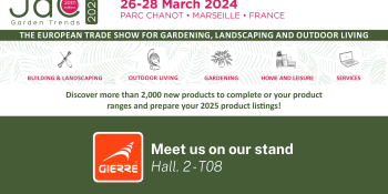 11 marzo 2024 - Siamo presenti al JDC Garden Trends